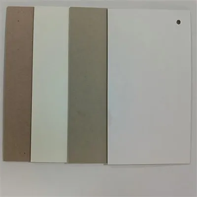 Potahovaná duplexní deska White Back 1mm 2mm 3mm pro krabici